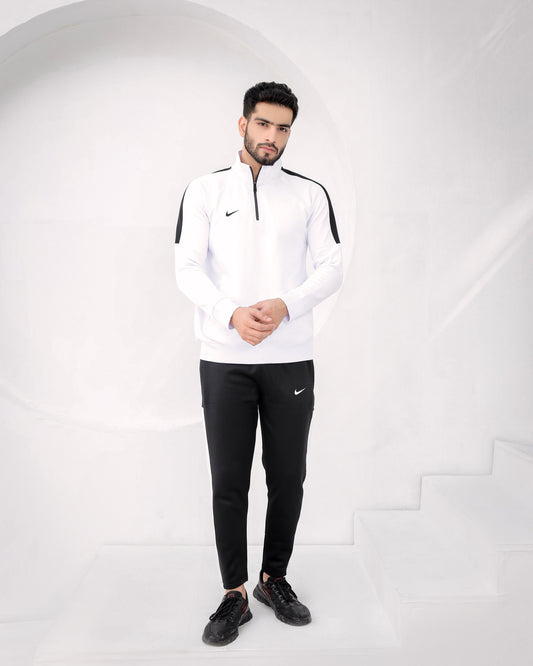 CLASSIC WHITE  WINTER TRACKSUIT